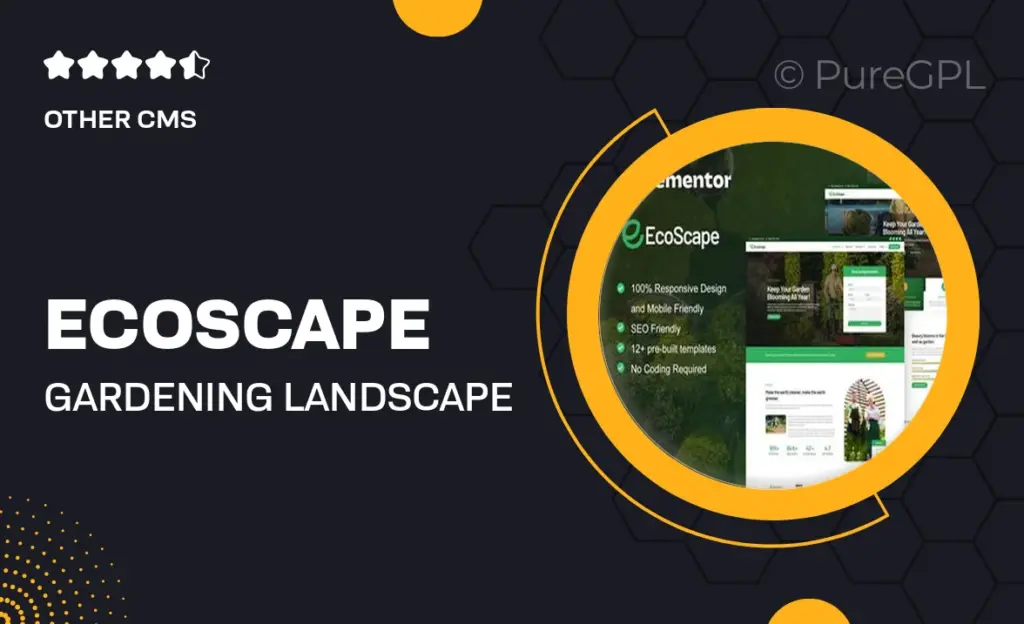 EcoScape – Gardening & Landscape Elementor Pro Template Kit 20 EcoScape – Gardening & Landscape Elementor Pro Template Kit
