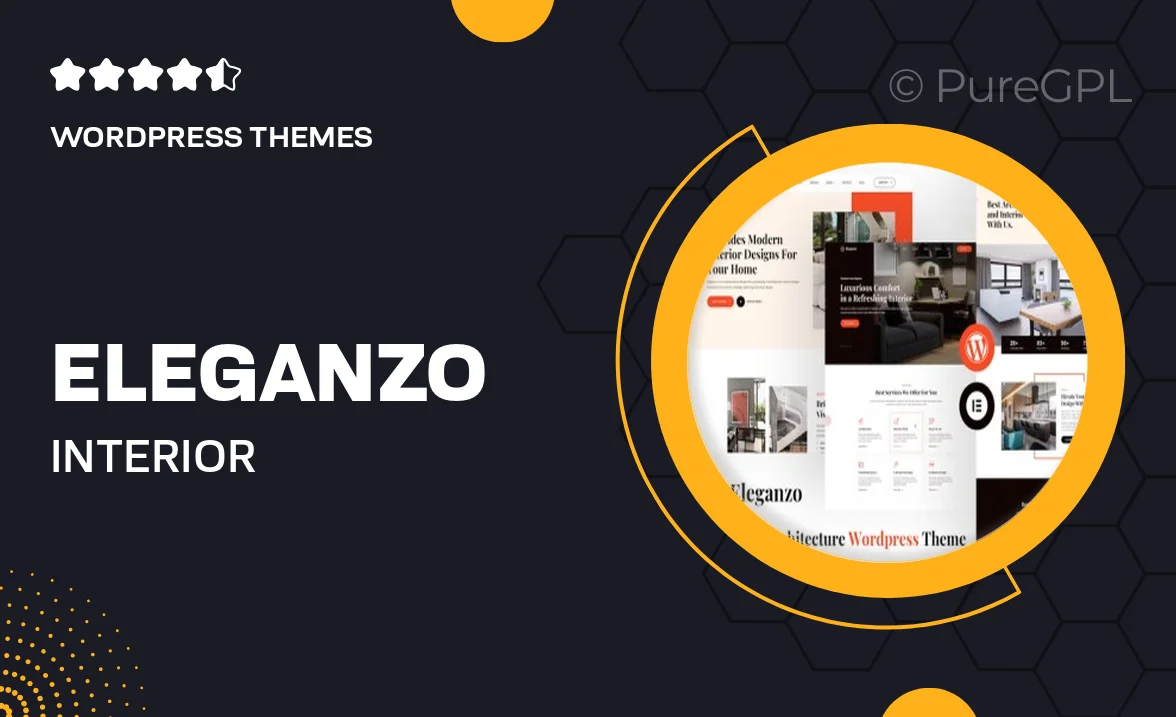 Eleganzo – Interior & Architecture WordPress Theme