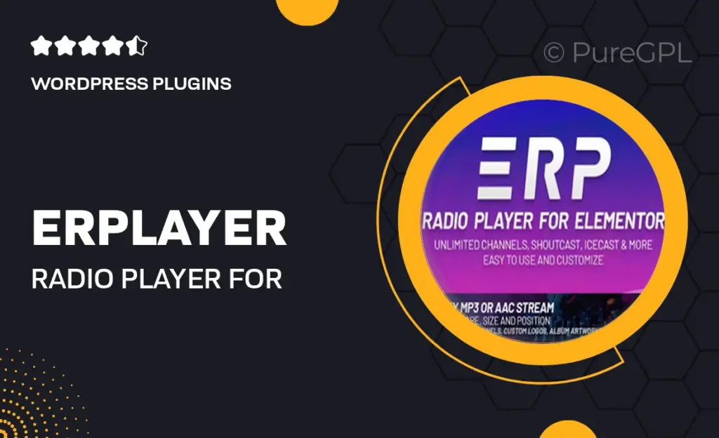 Erplayer – Radio Player for Elementor supporting Icecast, Shoutcast and more 56 Erplayer – Radio Player for Elementor supporting Icecast, Shoutcast and more
