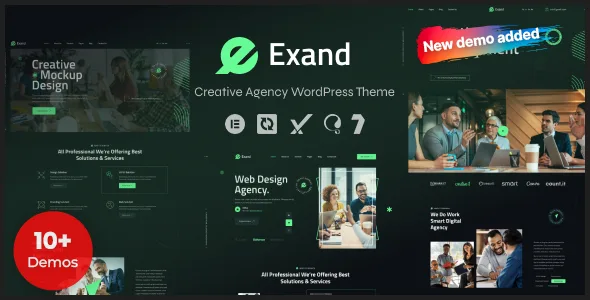 exand creative agency wordpress theme 1