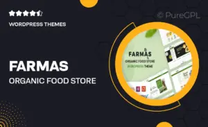 Farmas – Organic Food Store WordPress Theme