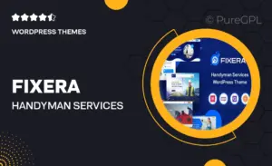 Fixera – Handyman Services WordPress Theme