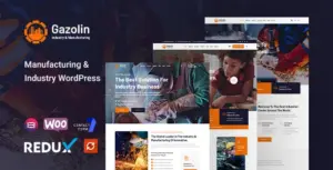 Gazolin – Industry & Factory WordPress Theme