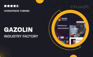 Gazolin – Industry & Factory WordPress Theme