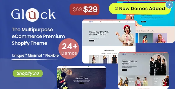 gluck multipurpose ecommerce shopify 20 theme