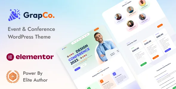 grafco event conference wordpress theme 1