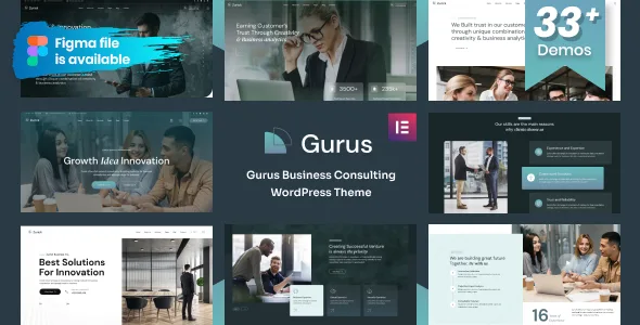 Gurus – Business Consulting WordPress Theme