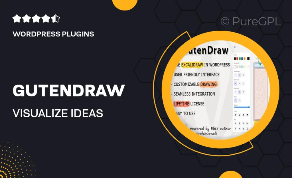 GutenDraw – Visualize Ideas with Excalidraw in WordPress 29 GutenDraw – Visualize Ideas with Excalidraw in WordPress