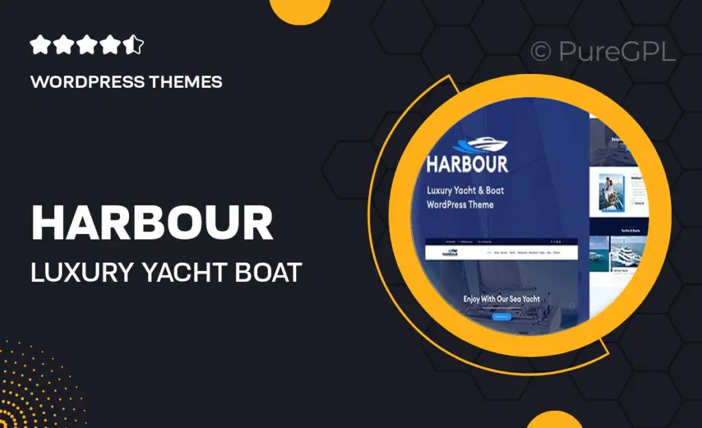 Harbour – Luxury Yacht & Boat WordPress Theme 48 Harbour – Luxury Yacht & Boat WordPress Theme