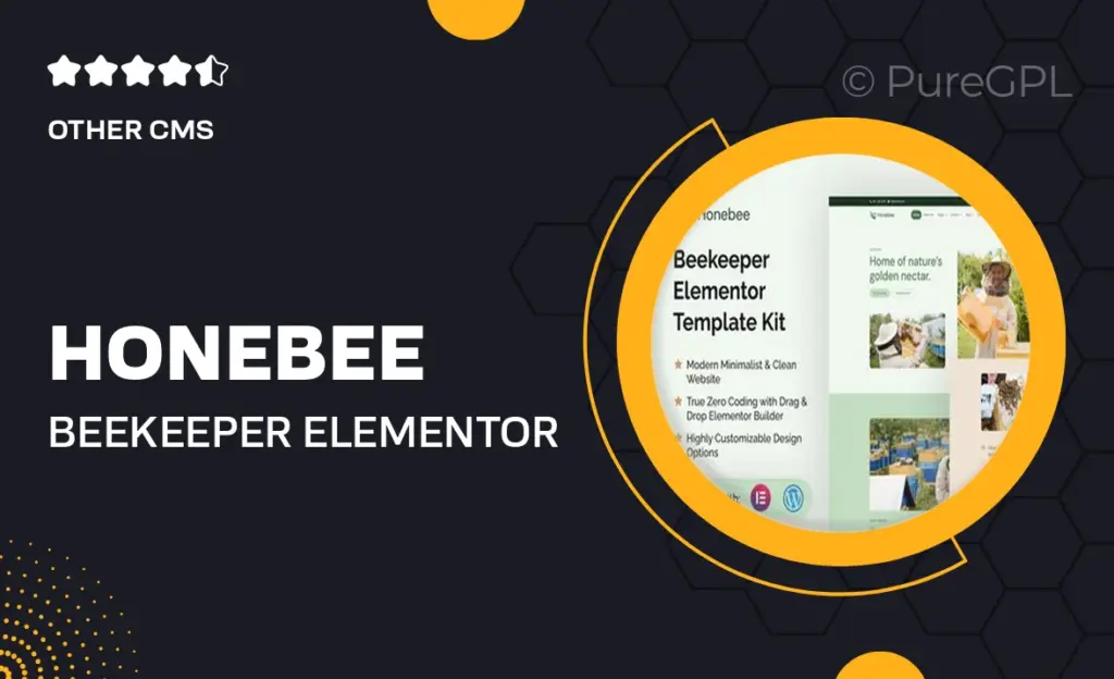 Honebee – Beekeeper Elementor Template Kit 39 Honebee – Beekeeper Elementor Template Kit