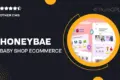 HoneyBae – Baby Shop Ecommerce Elementor Pro Template Kit