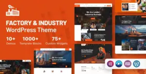 Indsro – Factory & Industry WordPress Theme