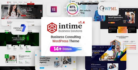 intime business consulting wordpress theme 1
