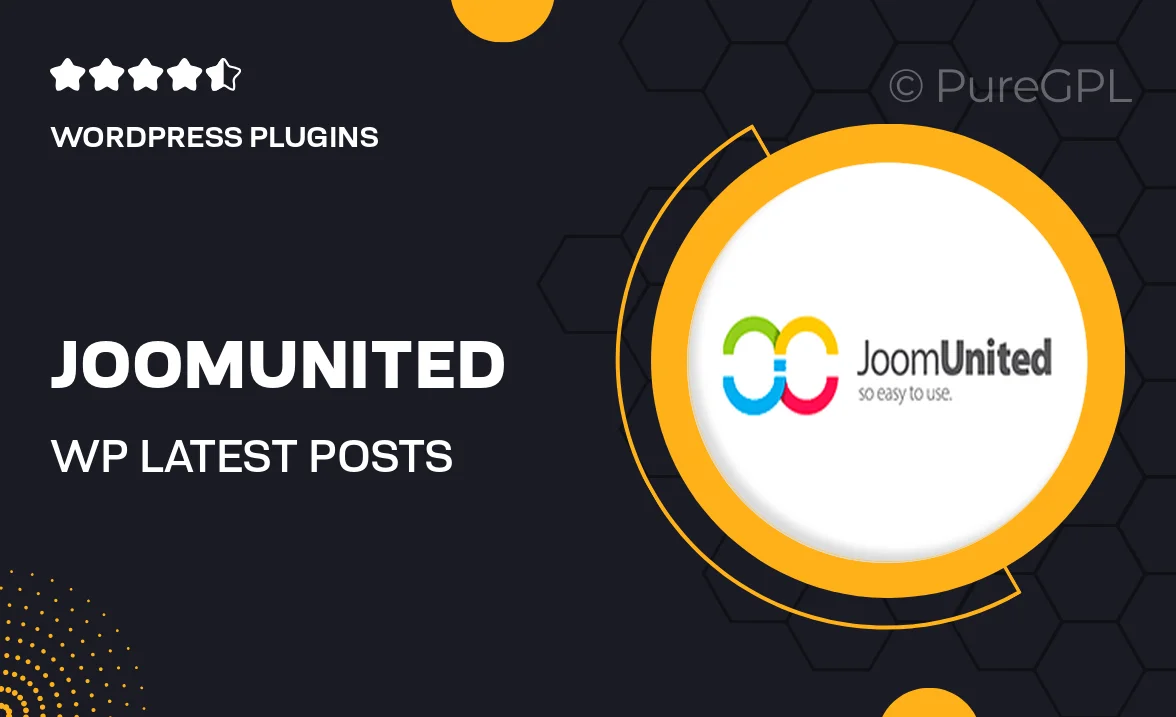 JoomUnited | WP Latest Posts