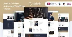 Juristic – Lawyer & Attorney WordPress Theme