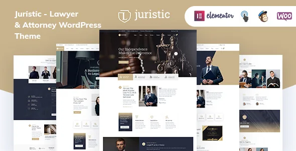 juristic lawyer attorney wordpress theme 1