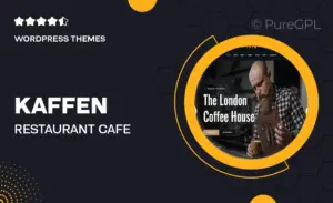 Kaffen – Restaurant & Cafe WordPress Theme