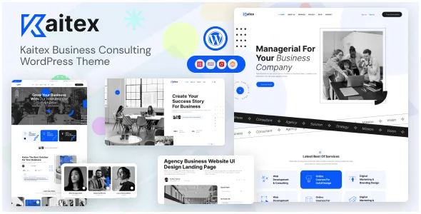 kaitex business consulting wordpress theme 1