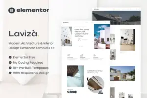 Laviza – Modern Architecture & Interior Design Template Kit