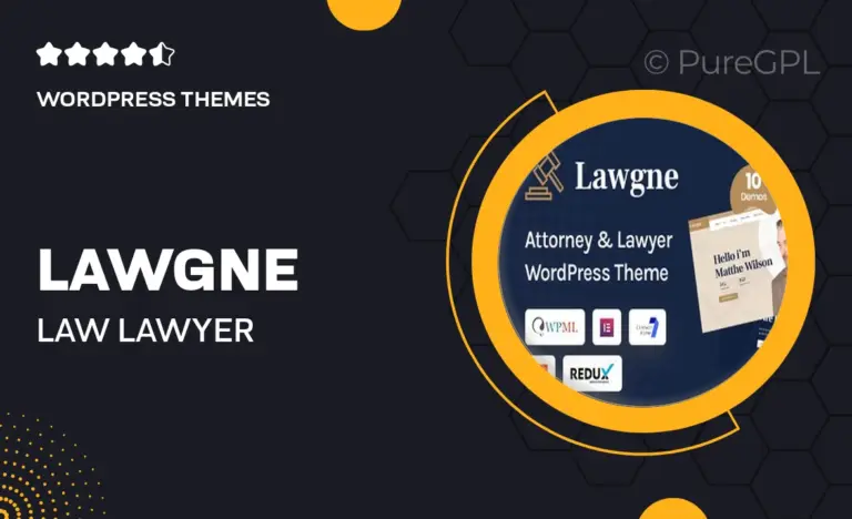 lawgne law lawyer wordpress theme