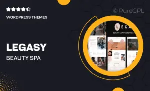 Legasy – Beauty & Spa WordPress Theme