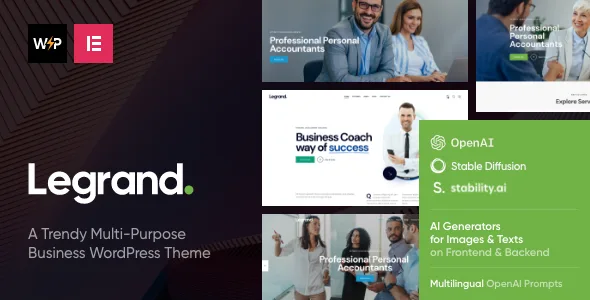 LeGrand | A Modern Multi-Purpose Business WordPress Theme