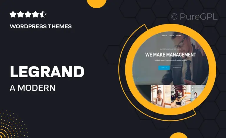 legrand a modern multi purpose business wordpress theme