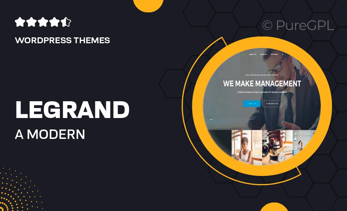 LeGrand | A Modern Multi-Purpose Business WordPress Theme