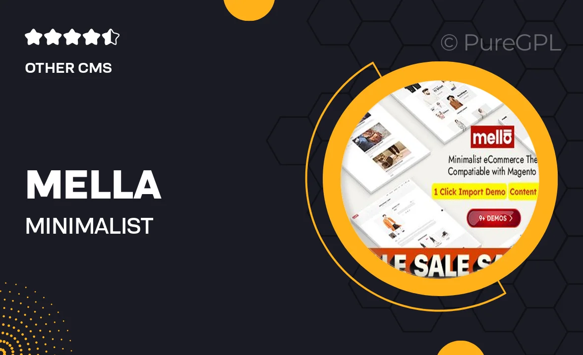 Mella – Minimalist eCommerce Magento 2 Fashion Theme