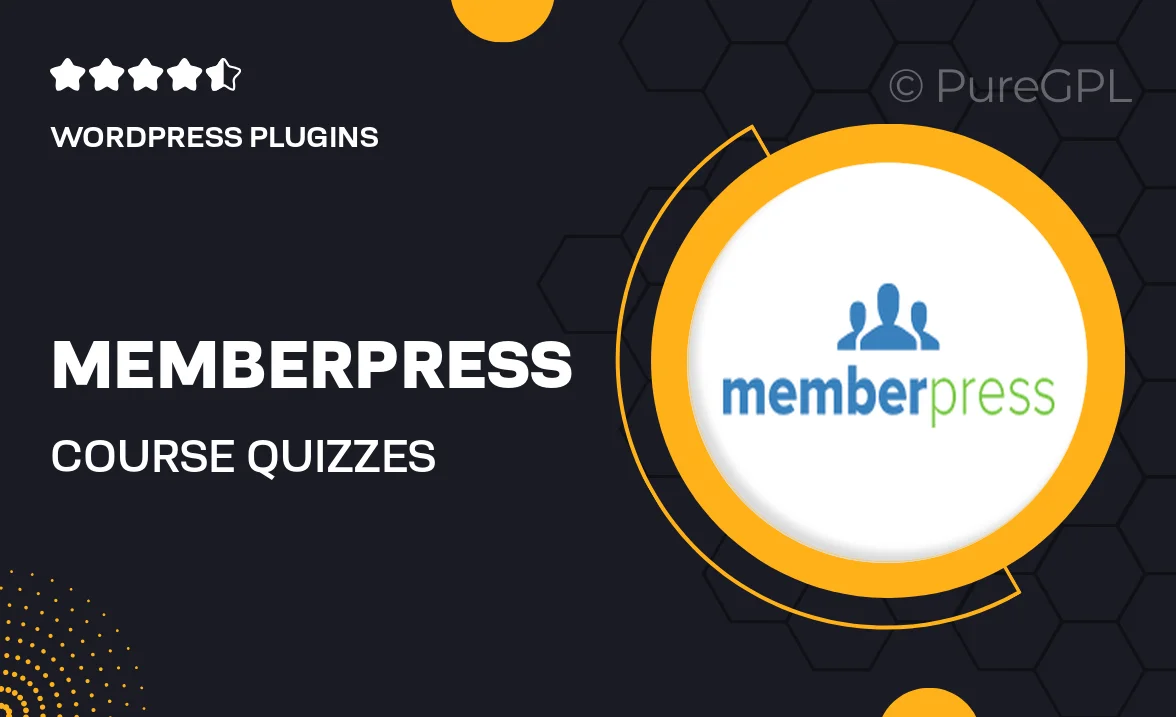 Memberpress | Course Quizzes