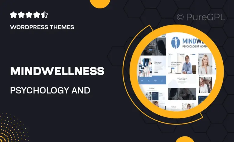 mindwellness psychology and counseling wordpress theme