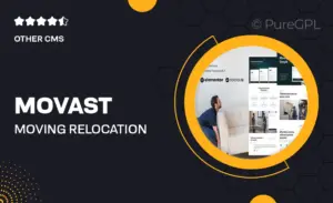 Movast – Moving & Relocation Services Elementor Template Kit