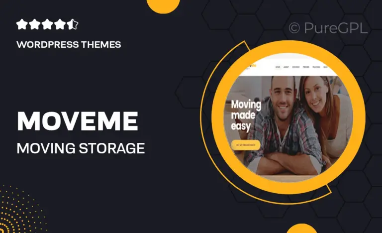 moveme moving storage relocation company wordpress theme