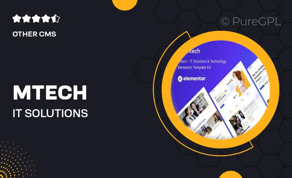Mtech – IT Solutions & Technology Elementor Template Kit 19 Mtech – IT Solutions & Technology Elementor Template Kit