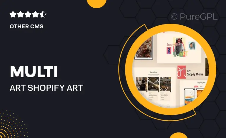 multi art shopify art store theme
