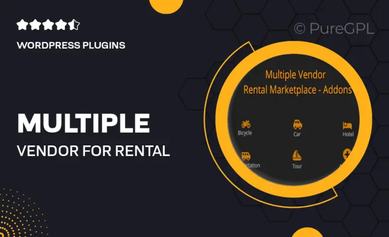 multiple vendor for rental marketplace in woocommerce add ons