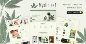 Mysticleaf – Medical Marijuana Shopify Store