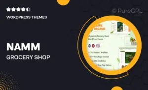 Namm – Grocery Shop WordPress Theme