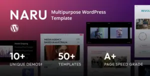 Naru – Personal Portfolio WordPress Theme