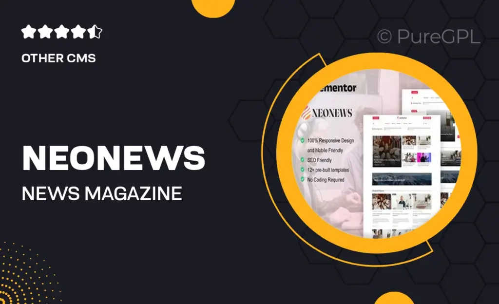 NeoNews – News & Magazine Elementor Template Kit 32 NeoNews – News & Magazine Elementor Template Kit