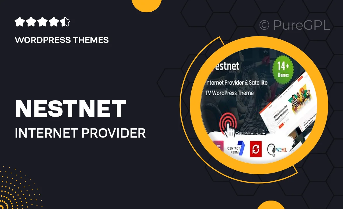 Nestnet – Internet Provider & Satellite TV WordPress Theme