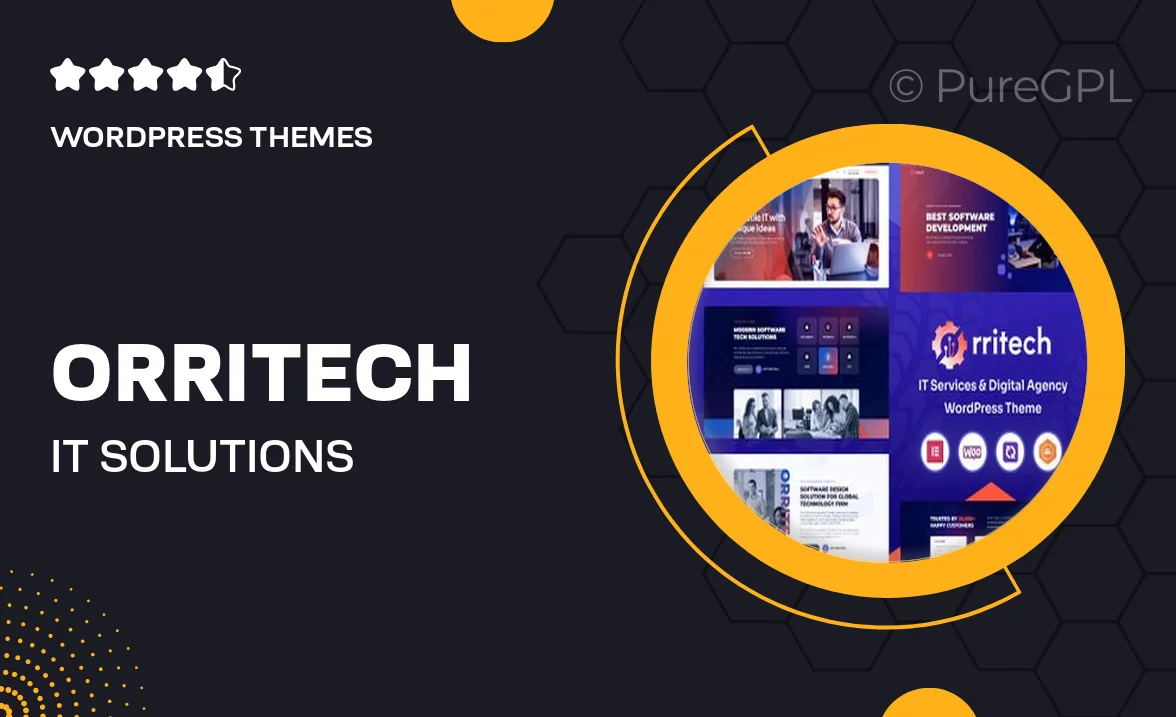 Orritech – IT Solutions & Services WordPress Theme