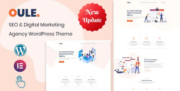 oule digital marketing agency wordpress theme 1