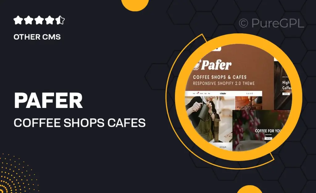 Pafer – Coffee Shops & Cafes Shopify 2.0 Theme 10 Pafer – Coffee Shops & Cafes Shopify 2.0 Theme