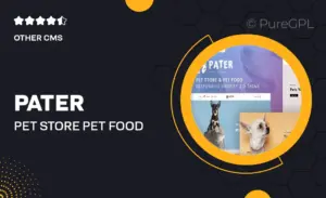 Pater – Pet Store & Pet Food Responsive Shopify 2.0 Theme