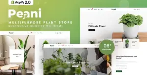 Peani – MultiPurpose Plant Store Shopify 2.0 Theme