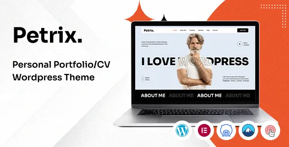 Petrix – Personal Portfolio WordPress Theme