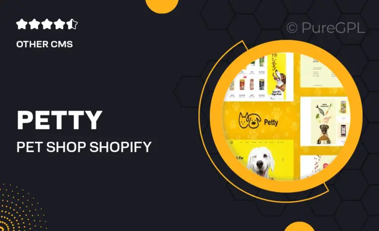 petty pet shop shopify theme