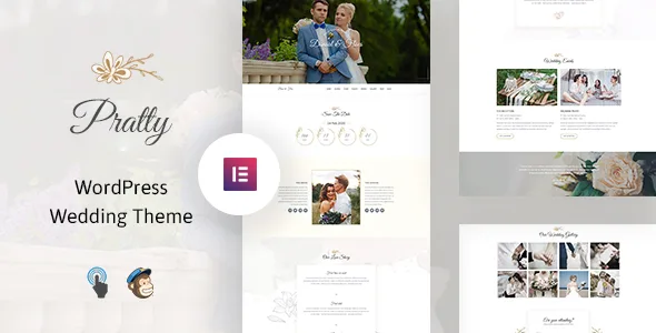 pratty wedding wordpress theme 1