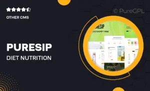 Puresip – Diet Nutrition Products, Juice Store & Health Drinks Shopify Theme